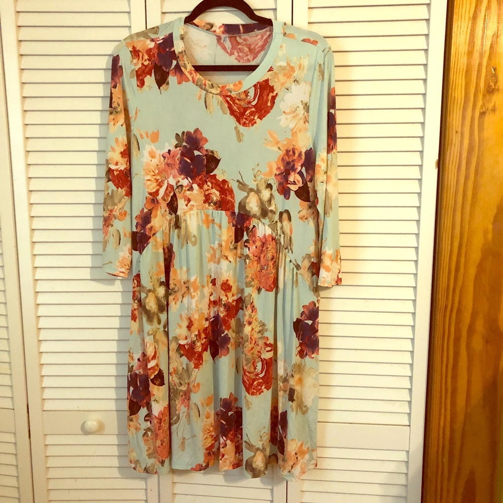 Lightweight Floral Dress
